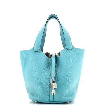 Hermes Picotin Lock Bag Clemence MM