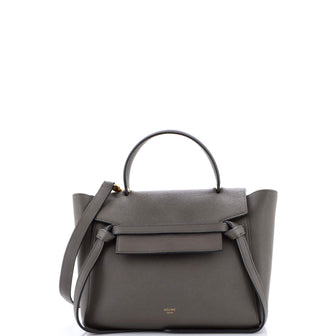 Celine Belt Bag Textured Leather Micro