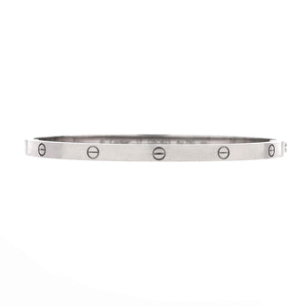 Cartier Love Bracelet 18K White Gold Small