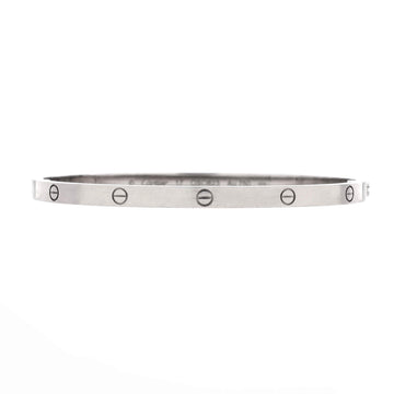 Cartier Love Bracelet 18K White Gold Small