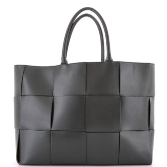 Bottega Veneta Arco Tote Maxi Intrecciato Leather Large