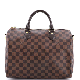 Louis Vuitton Speedy Bandouliere Bag Damier 30