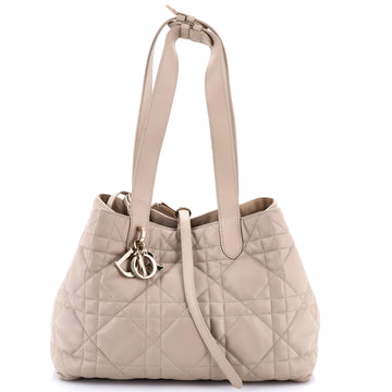Christian Dior Toujours Tote Bag Macrocannage Quilt Calfskin Medium