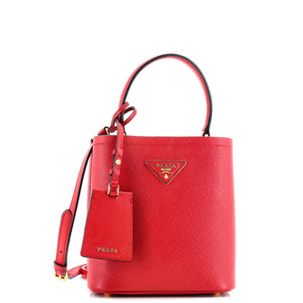 Prada Panier Bucket Bag Saffiano Leather Small