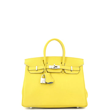 Hermes Birkin Handbag Verso Novillo with Palladium Hardware 25