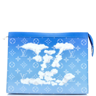 Louis Vuitton Pochette Voyage Limited Edition Monogram Clouds MM