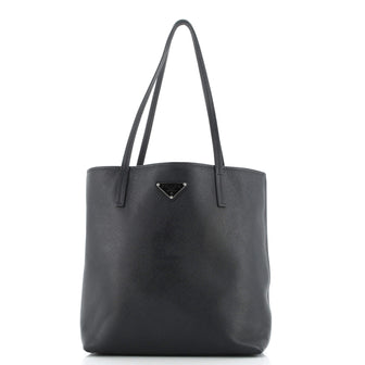 Prada Open Tote Saffiano Leather Small