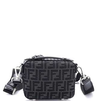 Fendi Suitcase Crossbody Bag Zucca Canvas Mini