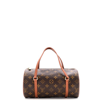 Louis Vuitton Papillon Handbag Monogram Canvas 26