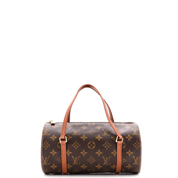 Louis Vuitton Papillon Handbag Monogram Canvas 26