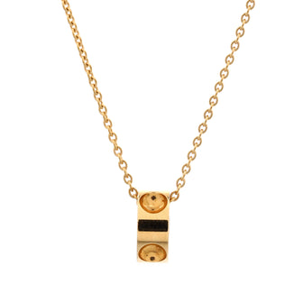 Louis Vuitton Empreinte Pendant Necklace 18K Yellow Gold