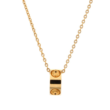 Louis Vuitton Empreinte Pendant Necklace 18K Yellow Gold