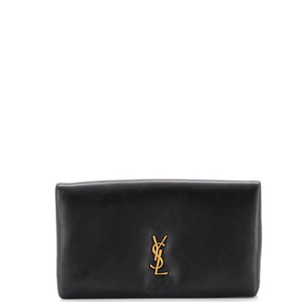 Saint Laurent Calypso Bifold Wallet Leather Large