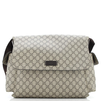 Gucci Diaper Bag GG Coated Canvas