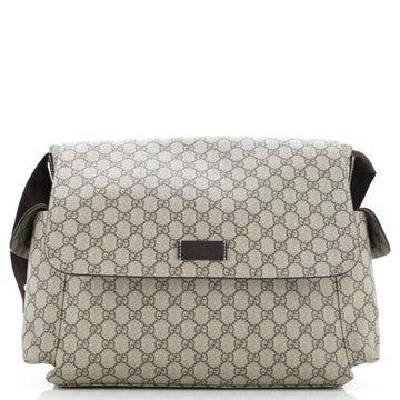 Gucci Diaper Bag GG Coated Canvas