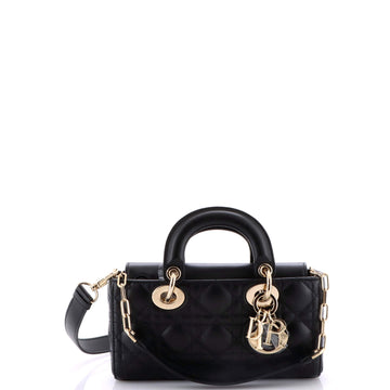 Christian Dior Lady D-Joy Bag Cannage Quilt Lambskin Small