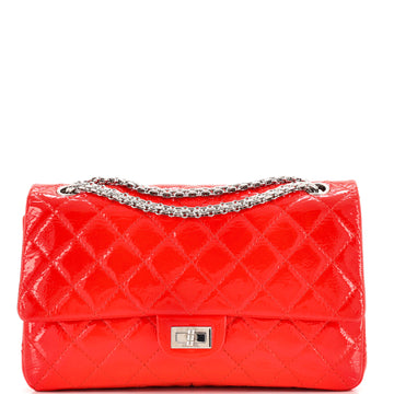 Chanel Reissue 2.55 Flap Bag Quilted Crinkled Patent 226