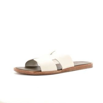 Hermes Men's Izmir Slide Sandals Leather