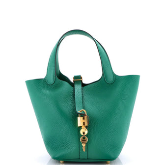 Hermes Picotin Lock Bag Clemence PM