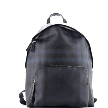 Burberry Abbeydale Backpack London Check Coated Canvas Medium