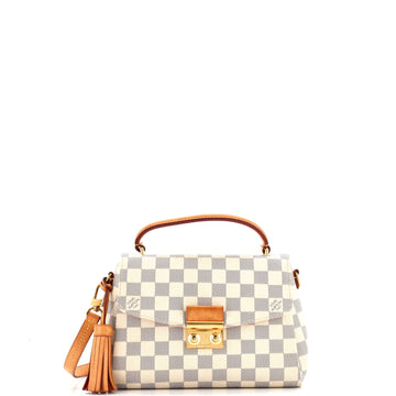 Louis Vuitton Croisette Handbag Damier