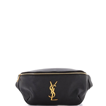 Saint Laurent Classic Monogram Belt Bag Leather