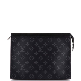 Louis Vuitton Pochette Voyage Monogram Eclipse Canvas MM