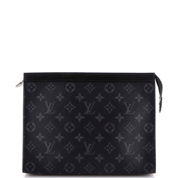 Louis Vuitton Pochette Voyage Monogram Eclipse Canvas MM