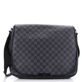 Louis Vuitton Daniel Messenger Bag Damier Graphite GM