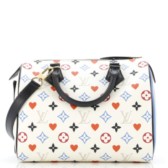 Louis Vuitton Speedy Bandouliere Bag Limited Edition Game On Multicolor Monogram 25