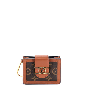 Louis Vuitton Dauphine Multicartes Reverse Monogram Canvas