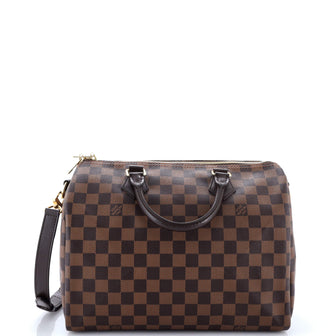 Louis Vuitton Speedy Bandouliere Bag Damier 30