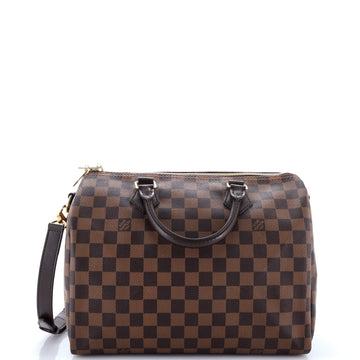 Louis Vuitton Speedy Bandouliere Bag Damier 30