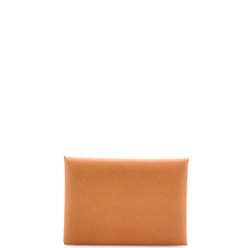Hermes Calvi Duo Card Holder Epsom
