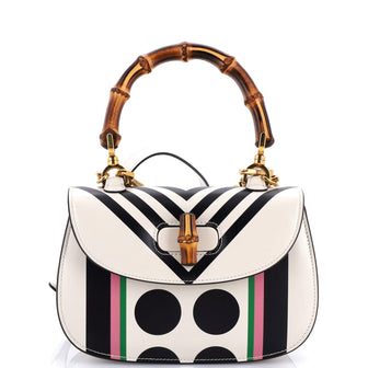Gucci Bamboo 1947 Top Handle Bag Leather Small