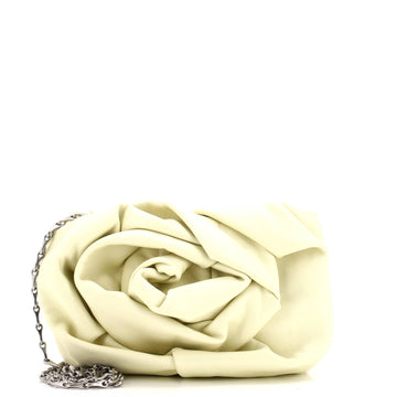 Burberry Rose Chain Clutch Leather