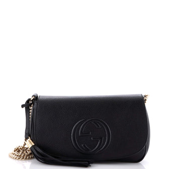 Gucci Soho Chain Crossbody Bag Leather Medium