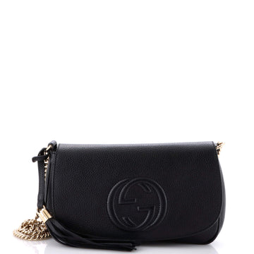 Gucci Soho Chain Crossbody Bag Leather Medium