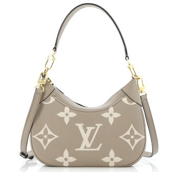 Louis Vuitton Bagatelle NM Handbag Bicolor Monogram Empreinte Giant