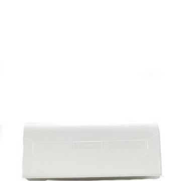 Hermes Shadow Birkin Cut Clutch Swift Long