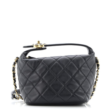 Chanel Perfect Meeting Hobo Quilted Lambskin Small