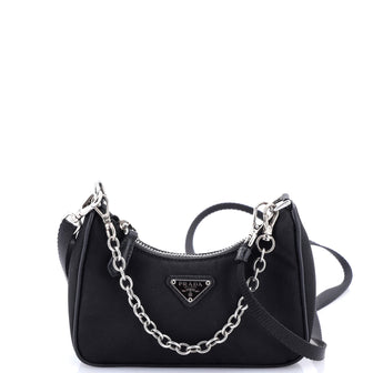 Prada Re-Edition Shoulder Bag Tessuto Mini