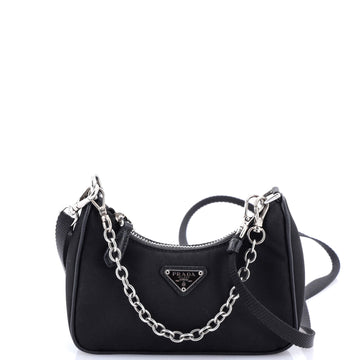 Prada Re-Edition Shoulder Bag Tessuto Mini