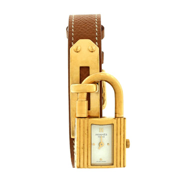 Hermes Kelly Quartz Watch Plated Metal and Leather 20