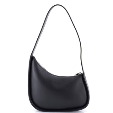 The Row Half Moon Shoulder Bag Leather
