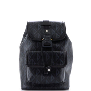 Christian Dior Hit the Road Sling Bag CD Diamond Coated Canvas Small