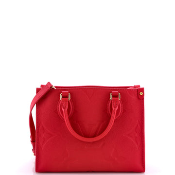 Louis Vuitton OnTheGo Tote Monogram Empreinte Giant PM