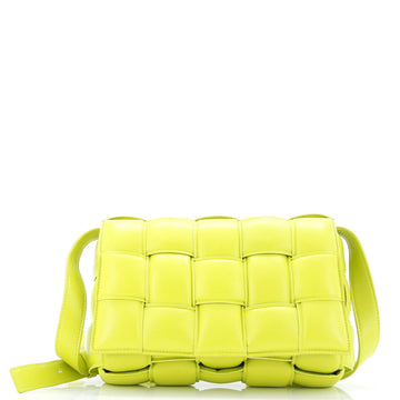 Bottega Veneta Cassette Crossbody Bag Padded Maxi Intrecciato Leather