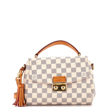 Louis Vuitton Croisette Handbag Damier