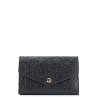 Louis Vuitton Curieuse Wallet Monogram Empreinte Leather Compact